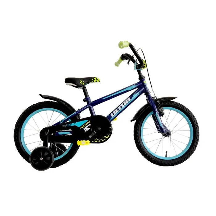 Bicicleta ULTRA Kidy 16 C-Brake copii – albastru Ofertă specială