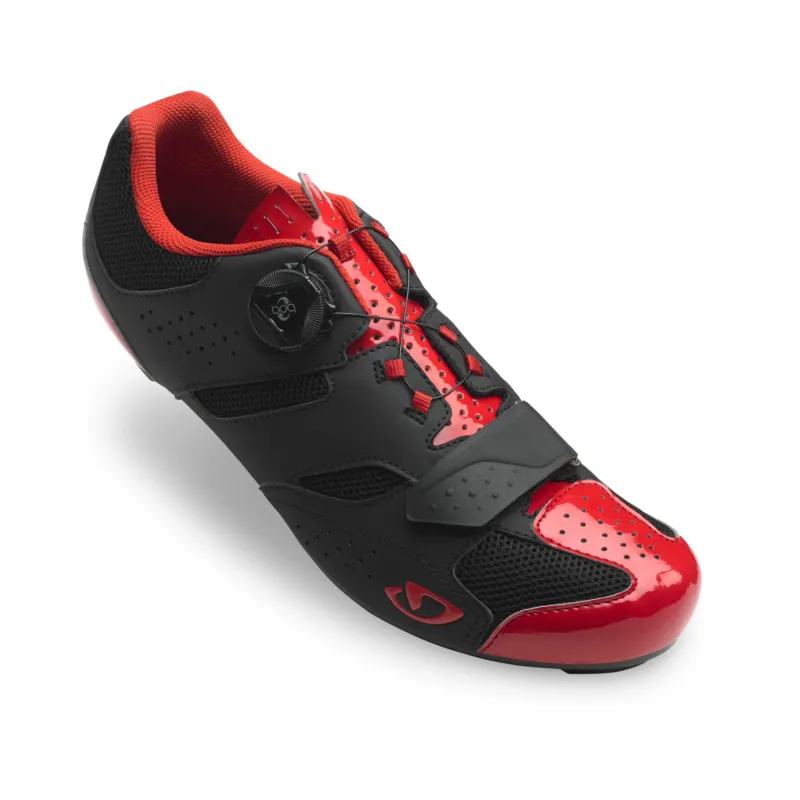 Pantofi ciclism GIRO SAVIX BRIGHT red black Promoție
