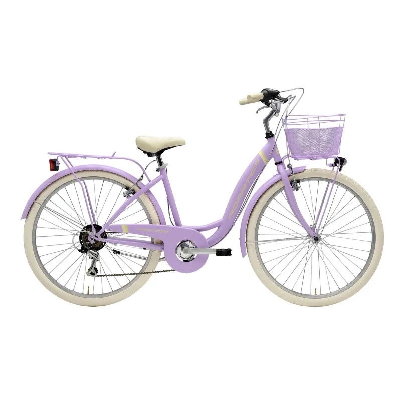 Ofertă Bicicleta Adriatica Panda 26 Lady 6V Lila 42 cm