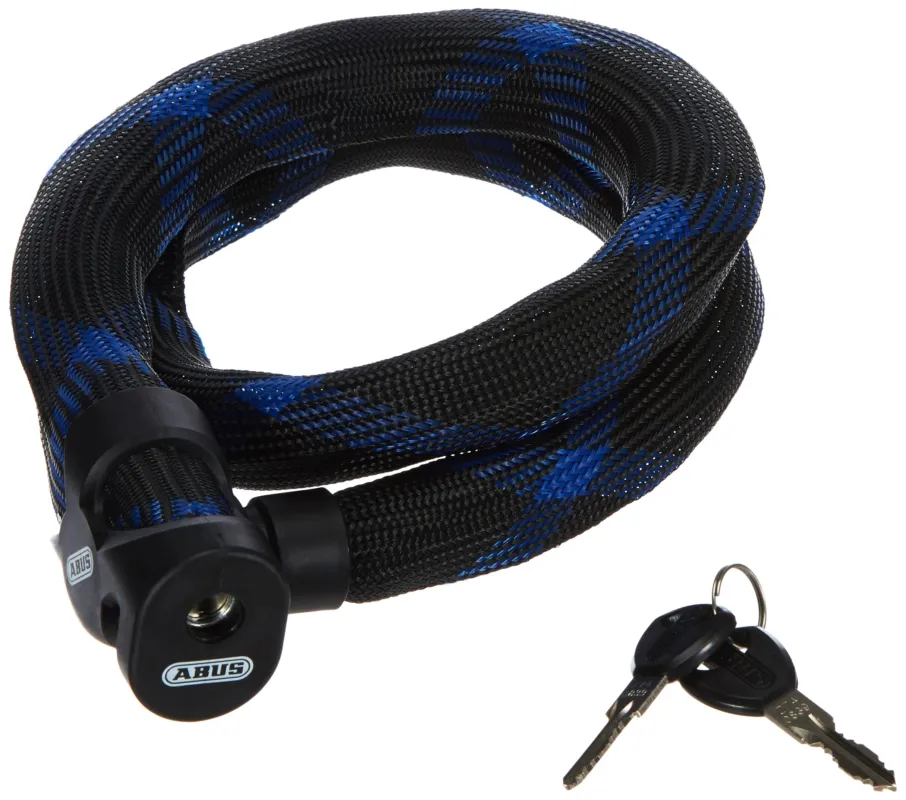 Antifurt ABUS IVERA Steel-O-Flex 7200/110, albastru Preferatul clienților