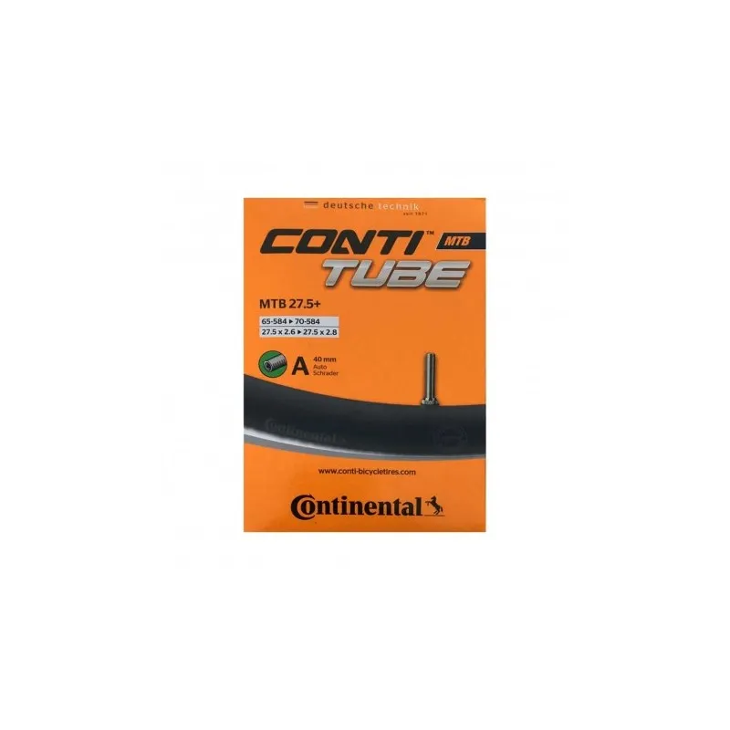 Camera bicicleta Continental MTB 27.5+ valva Auto A42 57/70-584 (27.5 - 2.6/2.8) Plată securizată