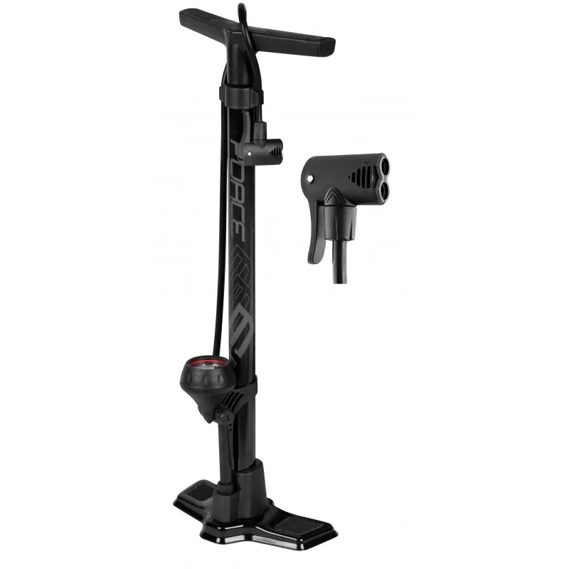 Calitate înaltă Pompa podea Force Hobby 2.0 Steel, 10 Bar neagra