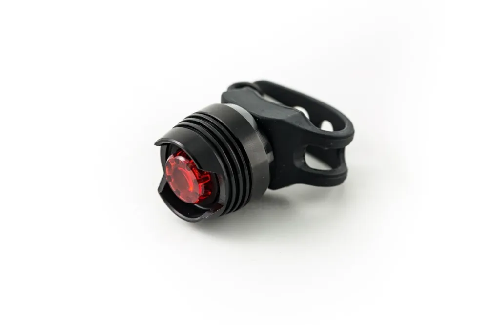 Retur ușor Lumină spate BikeForce Knob II black 2 functii