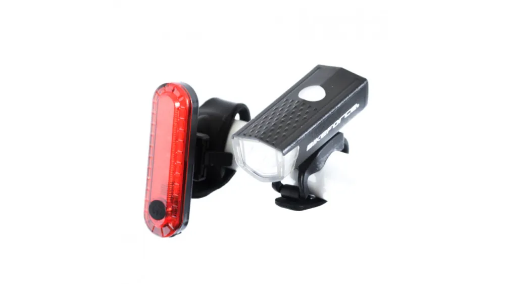 Set lumini BikeForce Beamer, incarcare USB Transport gratuit