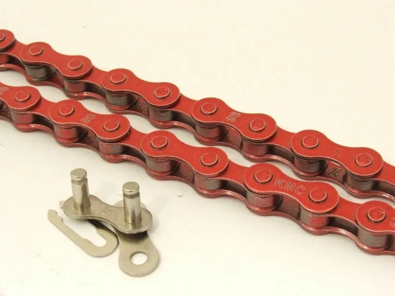 Ieftin Lant KMC Z410,1/2″x 1/8″, 110 L rosu