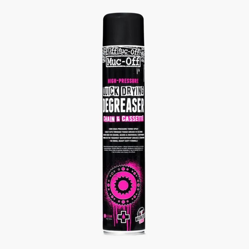 Reducere specială Spray Muc-Off High Pressure Quick Drying Degreaser – Chain si Cassette 750ml