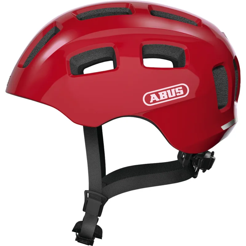 Cumpărături sigure Casca de ciclism Abus YOUN-I 2.0 Sparkling blaze red