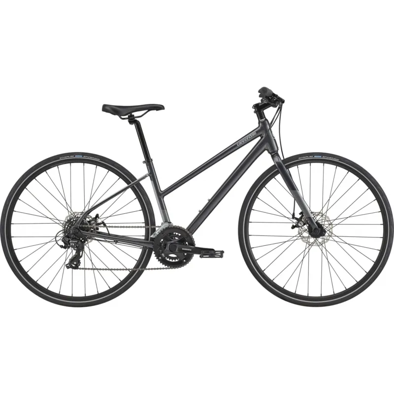 Noutate Bicicleta Cannondale Dame Quick 5 2021 graphite