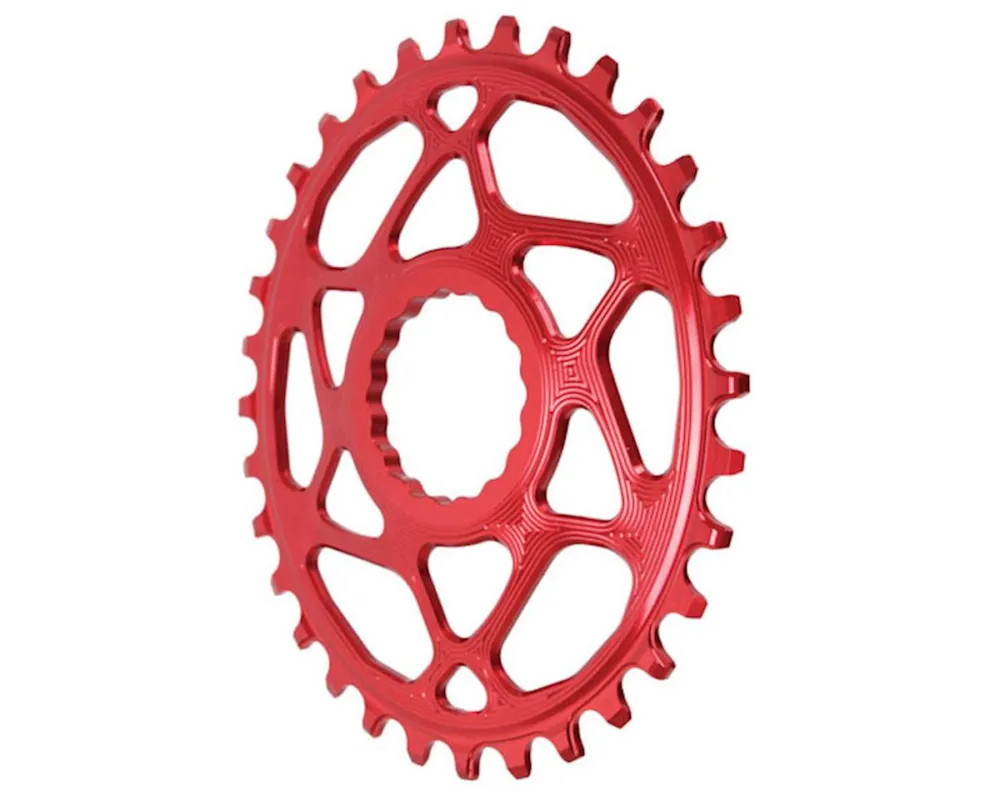 Placa ovala Absolue Black Sram OVAL Direct Mount BOOST148 (3mm offset) – Rosu / Red Cel mai bun preț