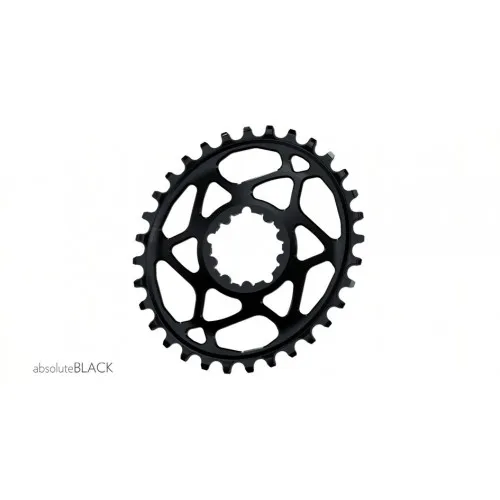 Preferatul clienților Placa ovala Absolute Black – Sram OVAL Direct Mount GXP (6mm offset)