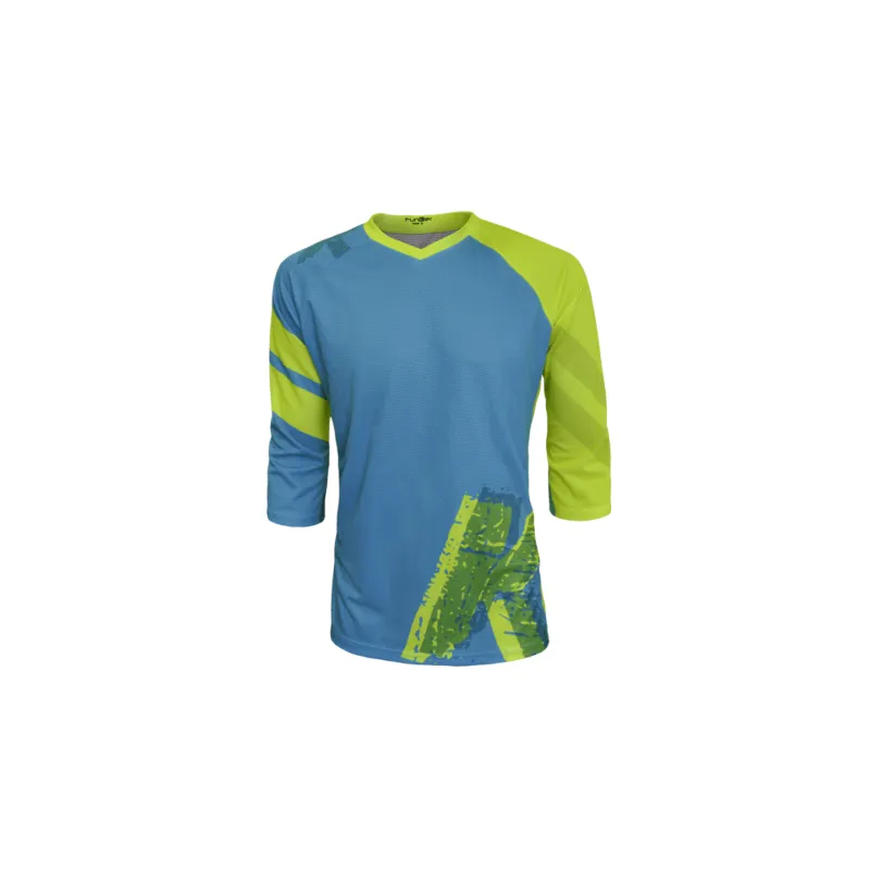 Bluza FUNKIER Dolomiti Enduro – Bleu/Galben Reducere specială