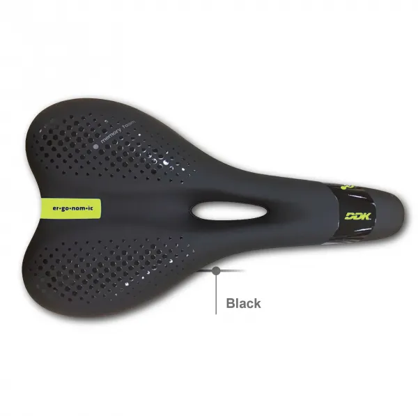 Sa trk-mtb DDK 390MF, Ergonomic, 270×150, neagra/galben Reducere extra