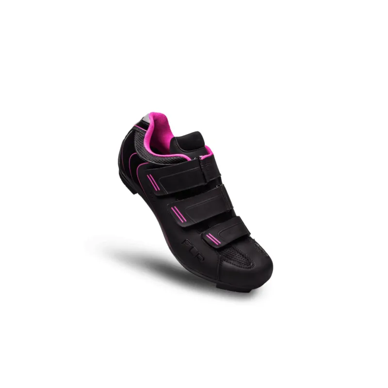 Premium Pantofi ciclism FLR F-35 III PRO ROAD negru roz