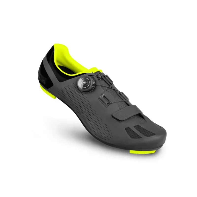 Pantofi ciclism FLR F-11 PRO ROAD negru/galben neon Preț mic