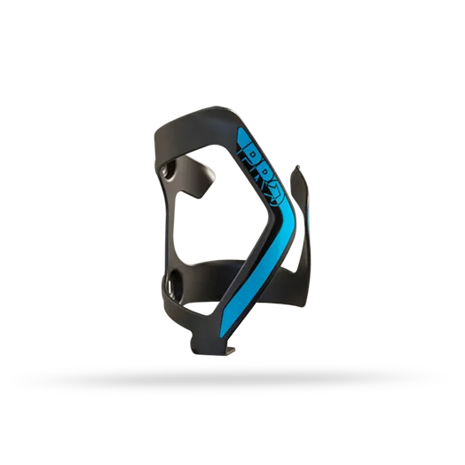 Disponibil imediat Suport de bidon PRO SIDE CAGE lateral dreapta, negru-albastru