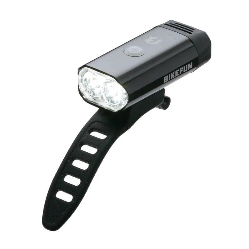Reducere Far fata BIKEFUN GLARE 400 USB – JY-7066