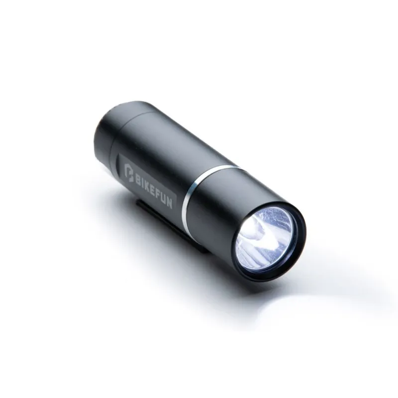 Far BIKEFUN SOLAR 3 faţă 1W LED alb, 2 funcţii – JY-246-3W Reducere