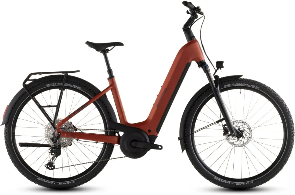 Popular BICICLETA ELECTRICA CUBE NURIDE HYBRID PRO 800 EASY ENTRY CHILLI BLACK 2026