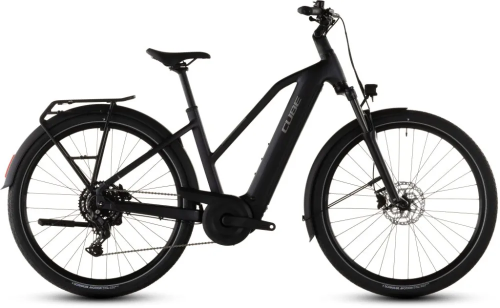 BICICLETA ELECTRICA CUBE TOURING HYBRID ONE 600 TRAPEZE COAL CHROME 2026 Calitate înaltă