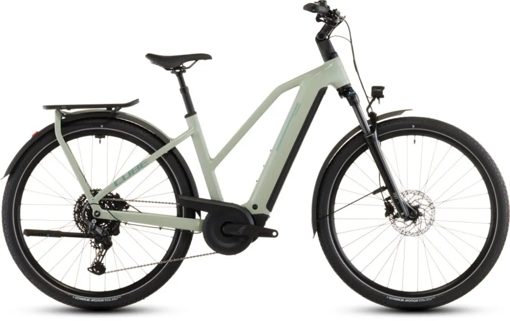 Cumpără online BICICLETA ELECTRICA CUBE KATHMANDU HYBRID ONE 800 TRAPEZE PEA GREEN 2026