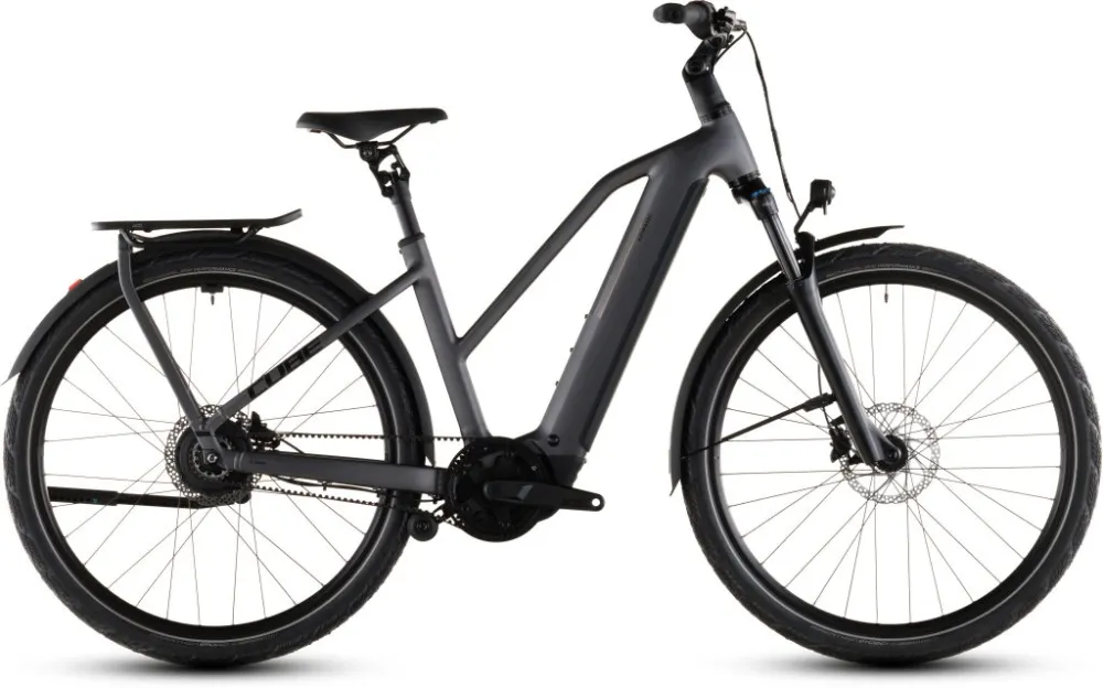 BICICLETA ELECTRICA CUBE KATHMANDU HYBRID COMFORT PRO 800 TRAPEZE SLABGREY BLACK 2026 Ieftin
