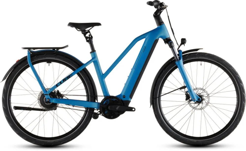 Cumpără acum BICICLETA ELECTRICA CUBE KATHMANDU HYBRID COMFORT PRO 800 TRAPEZE AZURE BLACK 2026