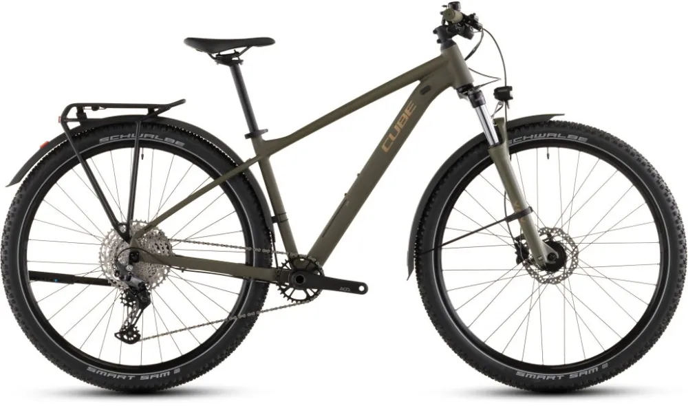 BICICLETA CUBE AIM SLX FE DUSTYOLIVE GOLD 2026 Preferatul clienților