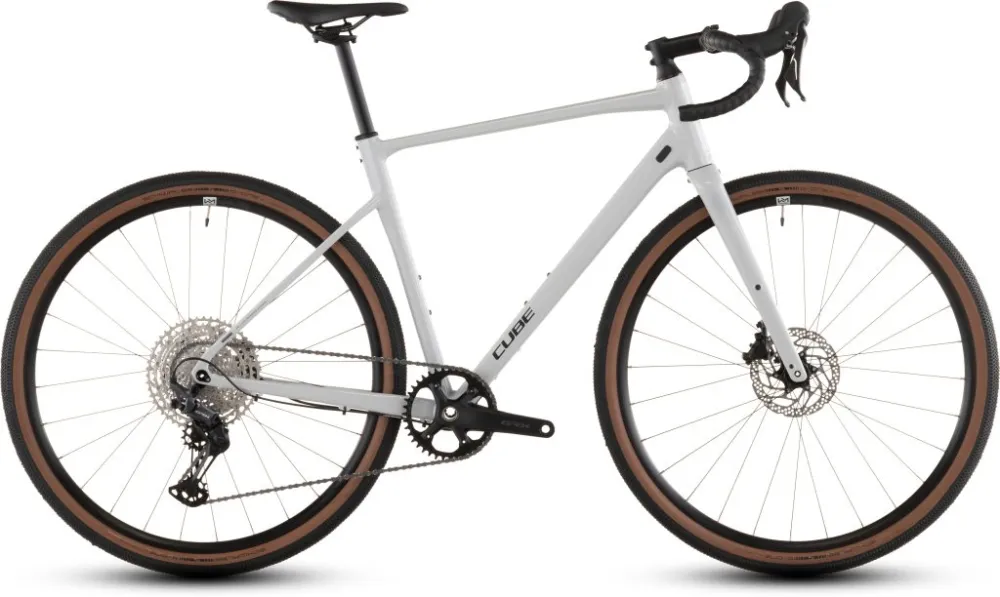 BICICLETA CUBE NUROAD EX COTTON GREY 2026 Transport gratuit