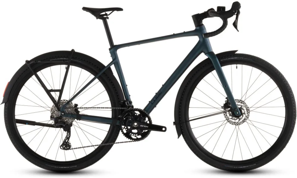 BICICLETA CUBE NUROAD RACE FE ROYALGREEN BLACK 2026 Reducere extra