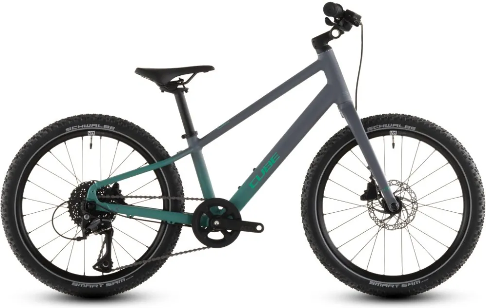 BICICLETA COPII CUBE NUMOVE 200 DISC LAVAGREY COOLGREEN 2026 Ofertă limitată