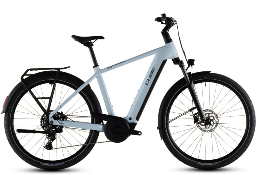 BICICLETA ELECTRICA CUBE TOURING HYBRID ONE 600 GLACIER REFLEX 2026 Ofertă de sezon