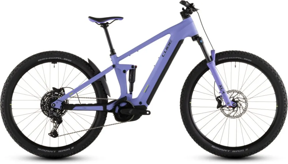 BICICLETA ELECTRICA CUBE STEREO HYBRID ONE22 PRO 600 LUCIDLILAC LIME 2026 Retur gratuit