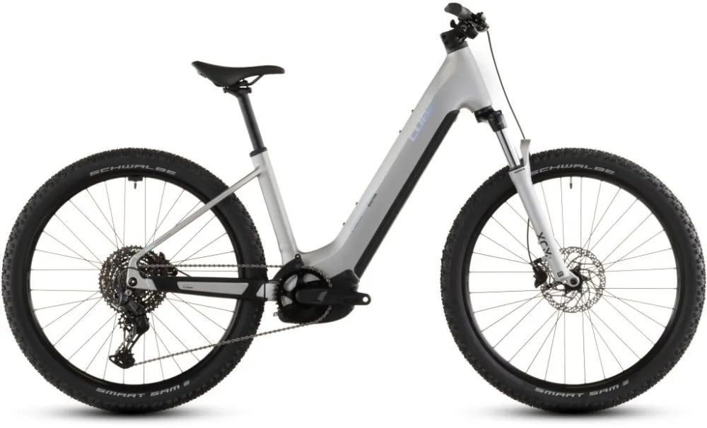 BICICLETA ELECTRICA CUBE REACTION HYBRID ONE 600 EASY ENTRY SLEEKGREY PRISM 2026 Preț redus