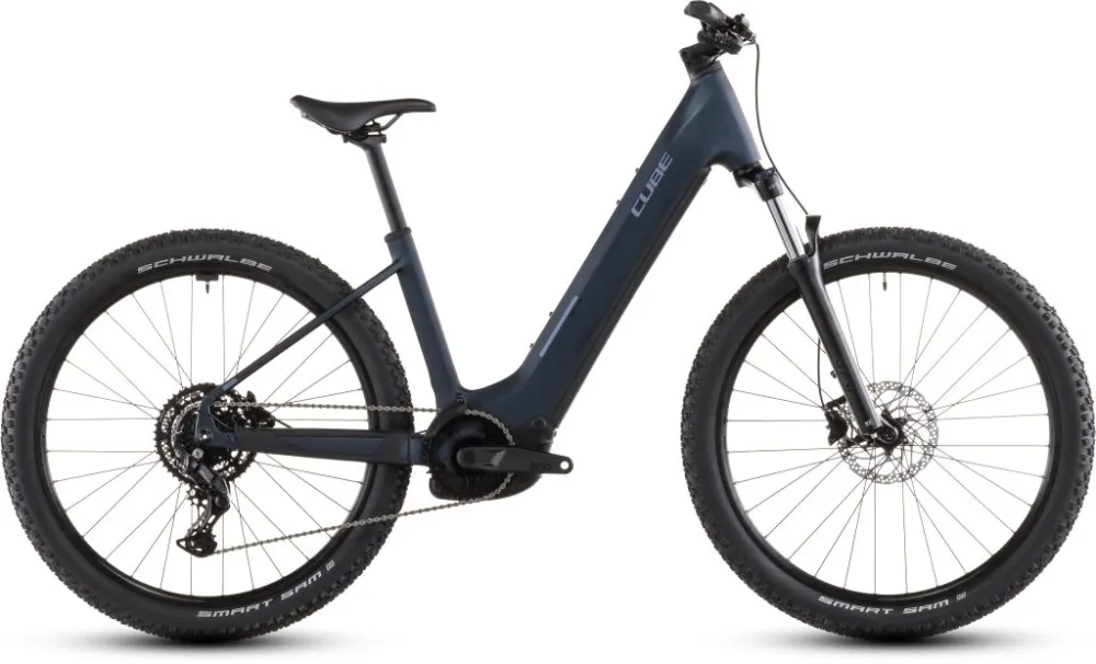 BICICLETA ELECTRICA CUBE REACTION HYBRID PERFORMANCE 600 EASY ENTRY INDIGOBLUE REFLEX 2026 Ofertă limitată