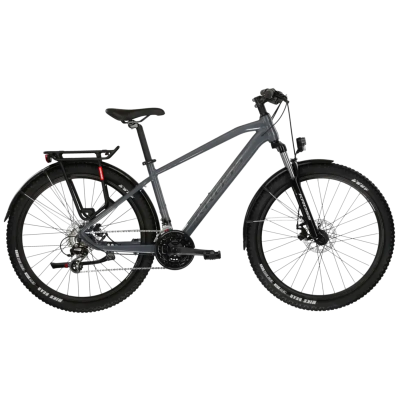 Ieftin bicicleta Kross Hexagon 2.0 EQ gri, cadru L (18″) – roti 29″
