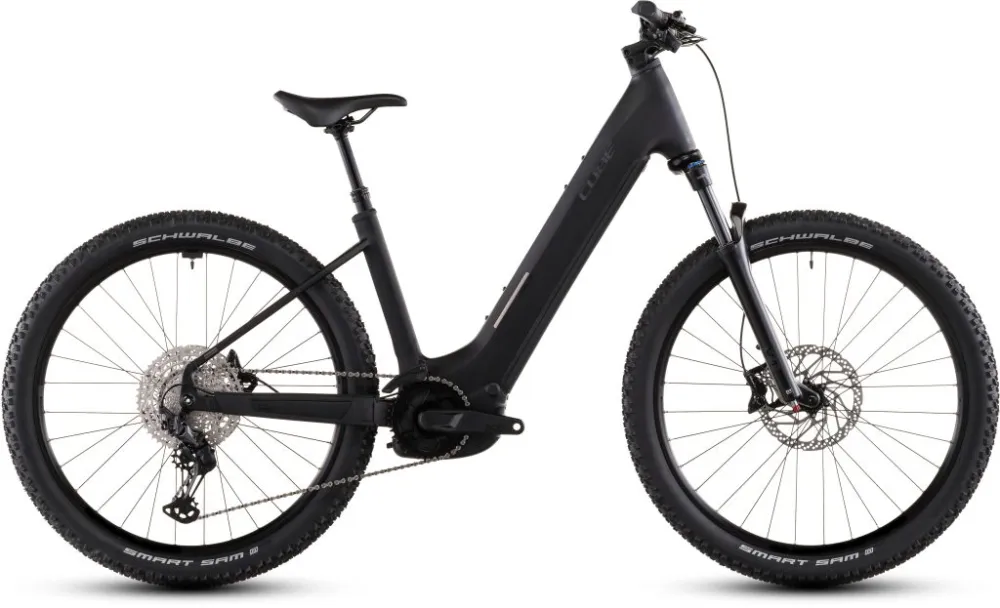 BICICLETA ELECTRICA CUBE REACTION HYBRID PRO 800 EASY ENTRY BLACKLINE 2026 Ofertă exclusivă