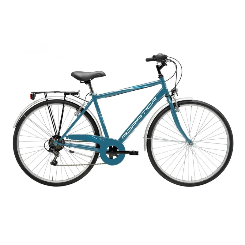 Bicicleta Adriatica Movie Man 6V 28 Petrol Blue 50 cm Transport gratuit