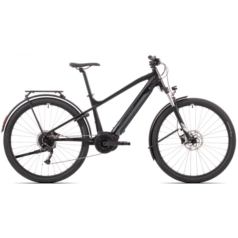 Comandă acum Bicicleta Electrica Rock Machine Torrent e50-29 B Touring 29 Gloss Black/Grey 17.0 – (M)