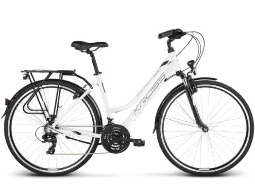 bicicleta kross Trans 1.0 D 28 S alba Noutate