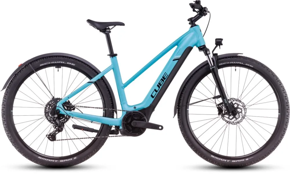 Preferatul clienților BICICLETA ELECTRICA CUBE NURIDE HYBRID PERFORMANCE 500 ALLROAD TRAPEZE SWIMMINGPOOL BLACK 2025
