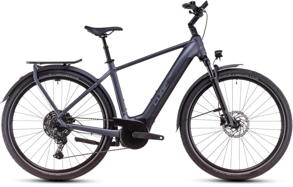 BICICLETA ELECTRICA CUBE TOURING HYBRID PRO 625 METALLICGREY CHROME 2025 Livrare rapidă