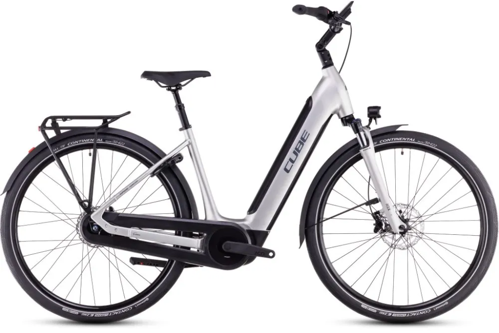 BICICLETA ELECTRICA CUBE SUPREME RT HYBRID COMFORT EXC 625 EASY ENTRY SLEEKGREY LUNAR 2025 Chilipir