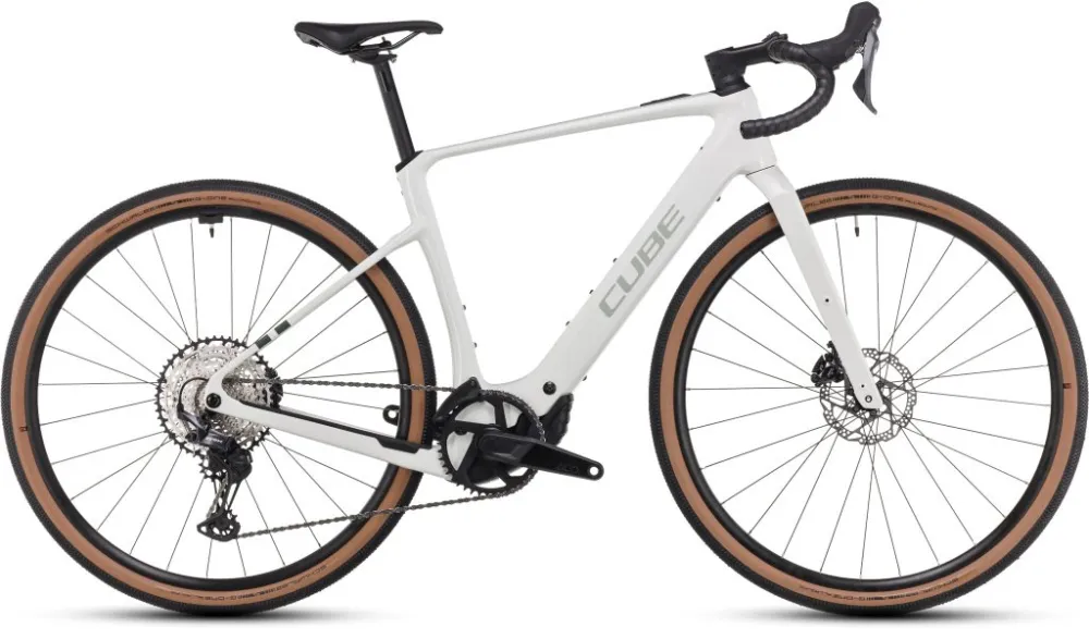 CUBE NUROAD HYBRID C:62 RACE 400X DESERTSTONE/GREEN Expediere rapidă