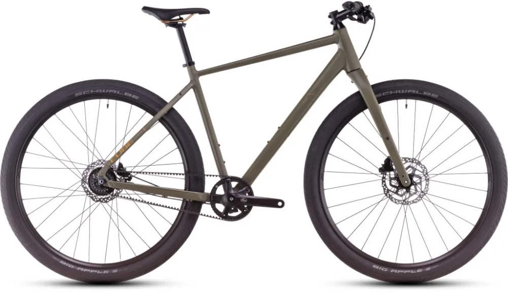 BICICLETA CUBE HYDE PRO DUSTYOLIVE GOLD 2025 Chilipir