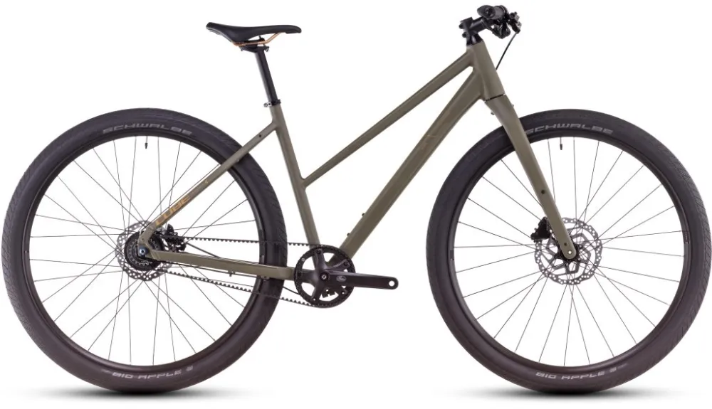 BICICLETA CUBE HYDE PRO TRAPEZE DUSTYOLIVE GOLD 2025 Vezi acum