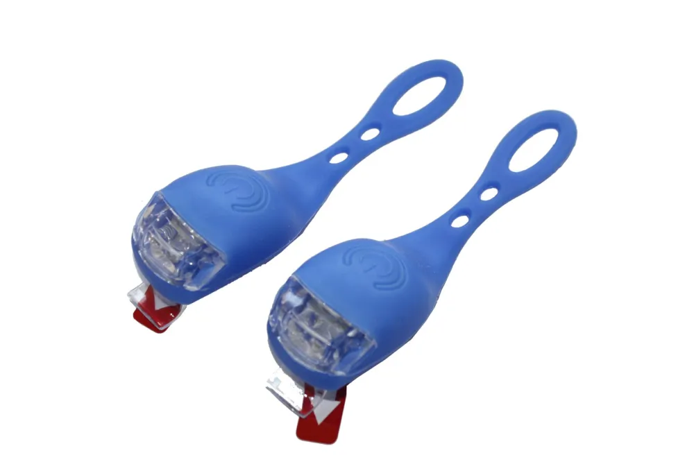 Set Sclipitori silicon, albastru , lumina alba/rosie Ofertă exclusivă
