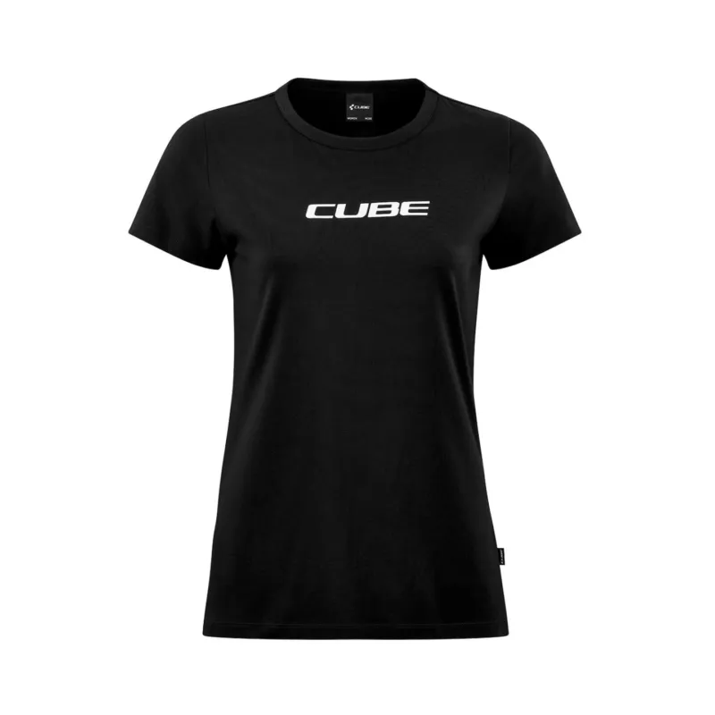 TRICOU CUBE ORGANIC WS T-SHIRT CLASSIC LOGO BLACK XS Retur gratuit