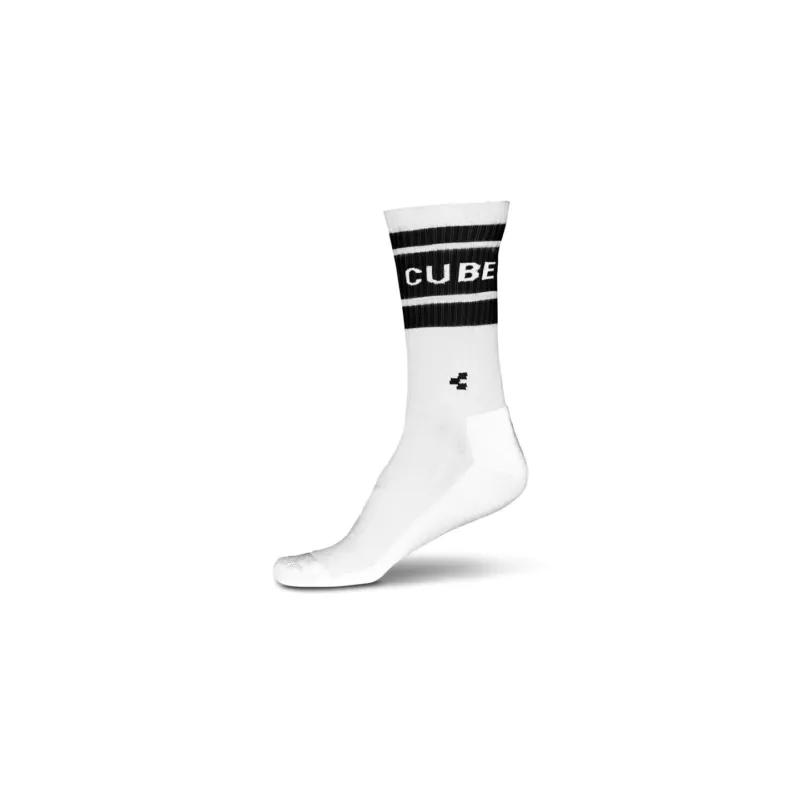 Cel mai bun preț SOSETE CUBE SOCKS AFTER RACE HIGH CUT Alb Negru