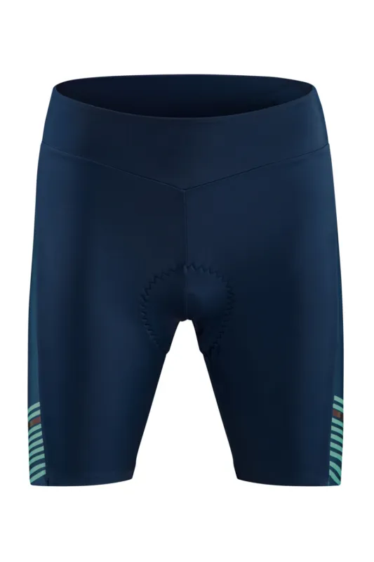 PANTALONI CICLISM CUBE TEAMLINE WS BIB SHORTS BLUE MINT S Doar azi