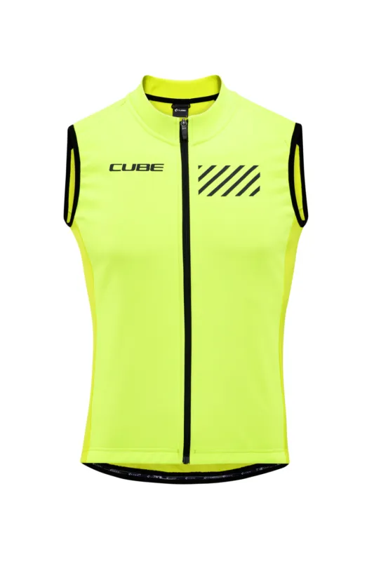 Plată securizată VESTA CUBE BLACKLINE SOFTSHELL GILET SAFETY BLACK N NEON YELLOW